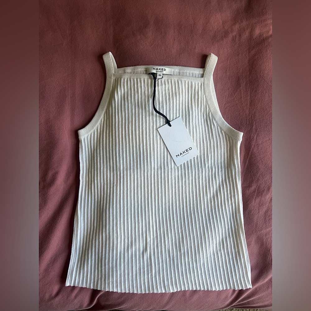 Naked cashmere sleeveless top